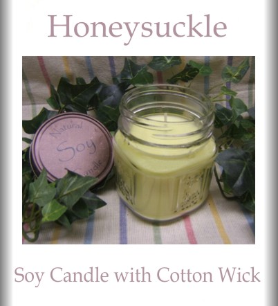 Soy Candle Honeysuckle