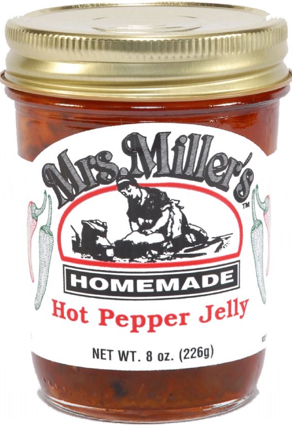 Millers Homemade Hot Pepper Jelly 2 Jars