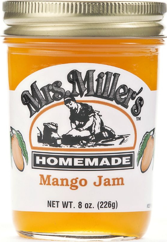 Mrs Millers Homemade Mango Jam 2 Jars