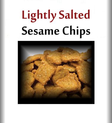 Lightly Salted Sesame Chips 2 lbs