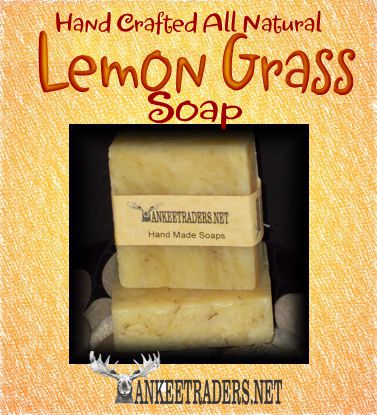 Lemongrass Soap - All Natural Handmade Soaps / 2 Bars